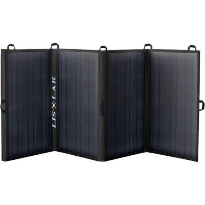 China Draagbare 60W vouwbare zonnepanelen oplaadkit oplaadbare tas voor USB-apparaten Te koop