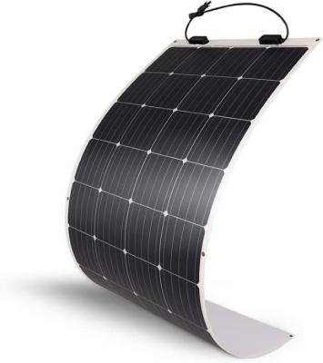 China Lightweight 175W Flexible Solar Panels For Marine RV Cabin Van Car Easy Installation for sale