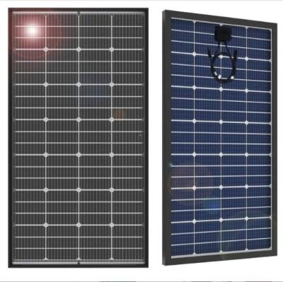 Chine Panneaux solaires rigides monocristallins bifaciaux de 200 W pour les systèmes domestiques hors réseau à vendre