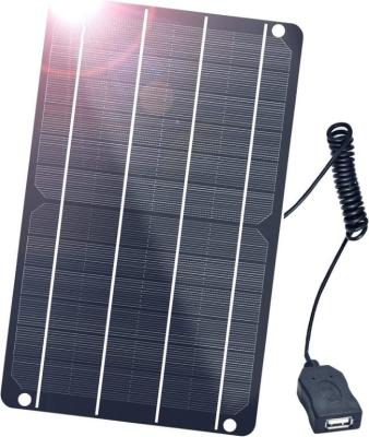 China 6W monokristalline starre Solarzellen IP67 wasserdicht für Smartphone IP-Kamera zu verkaufen