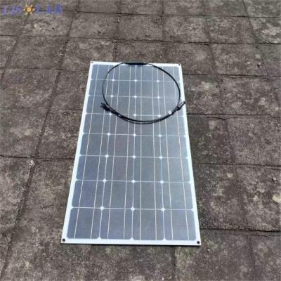 Chine Module de panneau solaire flexible monocristallin PET 100W pliable à vendre