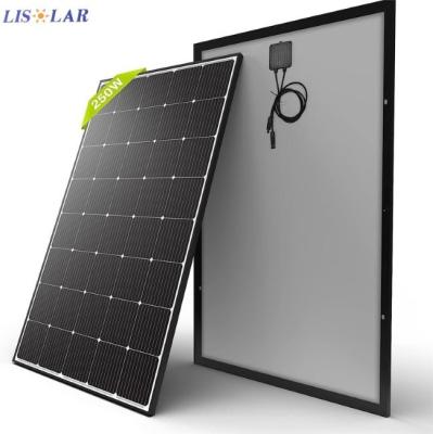 China Painéis Solares Mono rígidos 250W Painéis Solares Fotovoltaicos IP65 Caixa de Junção Para Off Grids à venda