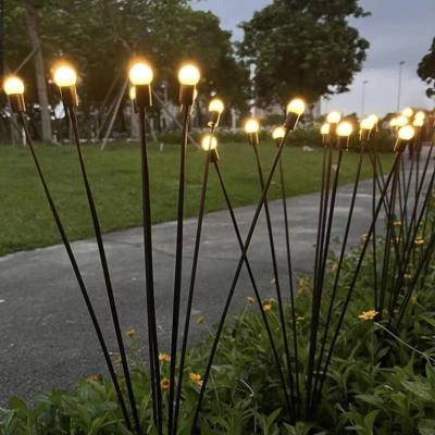 China Outdoor Decor Solar Lighting Systems Patio Pathway Solar Powered Firefly Lights for sale