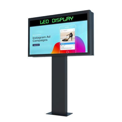 China Outdoor/Square/Park/Mall Advertising Billboard Lighted/Side Backlit LED Scrolling Light Box Billboard for sale