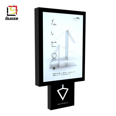 China Indoor Solar Light Box Advertising Outdoor Street Promotion for sale