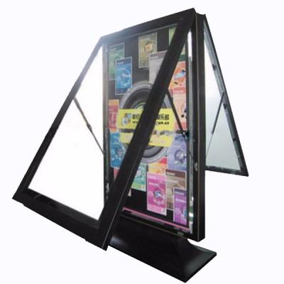 China Portable Wholesale Advertising System Scrolling Led Rotating Light Box Light Box for sale