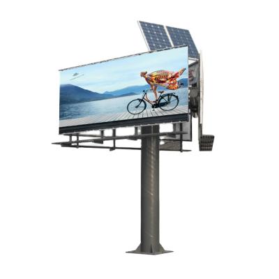 China Outdoor outdoor billboard led outdoor tv billboard, advertising solar powered info-boards for sale