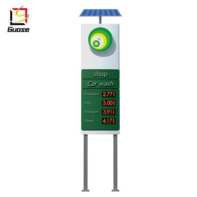 China Elegant Aluring Petrol Station Gas Station Pylon Totem Pylon Sign Pylon Sign for sale