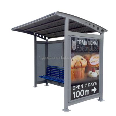 China Change picture morden shelter design--prefab shelters australia used bus stop shelter for sale