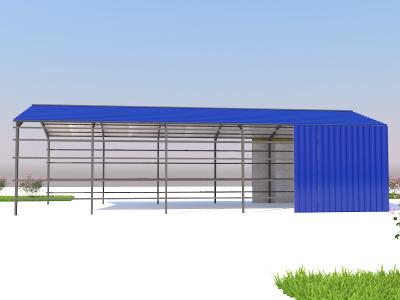 China Modern Low Cost Steel Structure Warehouse Building Material Prefab Workshop Building for sale