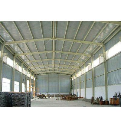 China Structural Roofing Workshop House Prefabricated Large Span Villa Hall Construction Warehouse Steel Structure Building for sale