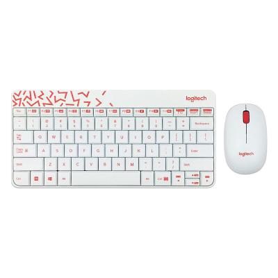 China Logitech MK240 Wireless NANO Mouse and Keyboard Combo White for sale