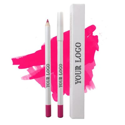 China Waterproof hot sale pencil one levre lip pencils creamy matte vegan lip liner private label lipliner for sale