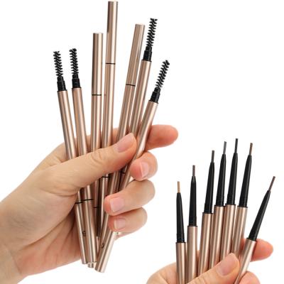 China High quality wholesale private label waterproof eyebrow pencil delineador de cejas for sale