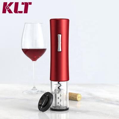 China KLT Sustainable Classic Stylish Bartender Bottle Openers Electric Wine Openers Twist With Foil Cutter for sale