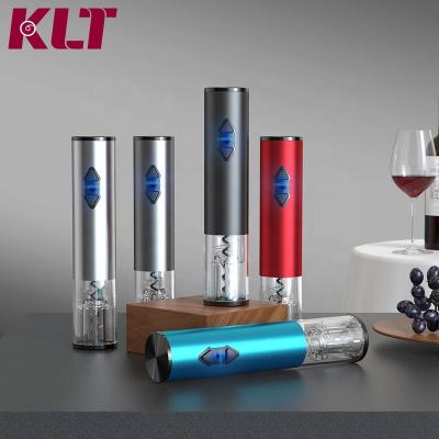 China Viable New Product Battery Red Wine Bottle Opener Stainless Steel Colorful Bottle Opener for sale