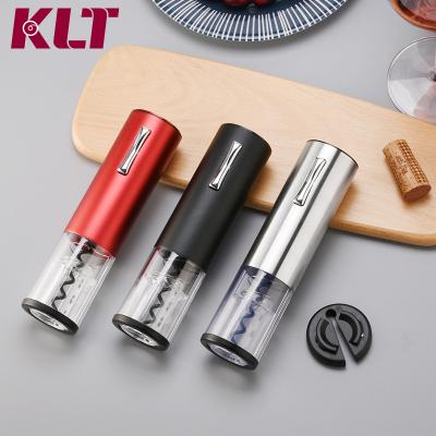 China Electric Smart Electric Red Wine Opener Stainless Steel Wine Opener With Free Foil Cutter for sale