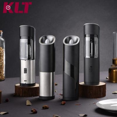 China Factory Stocked New Design Automatic Pepper Grinder Wholesale Automatic Pepper Grinder For Kitchen for sale