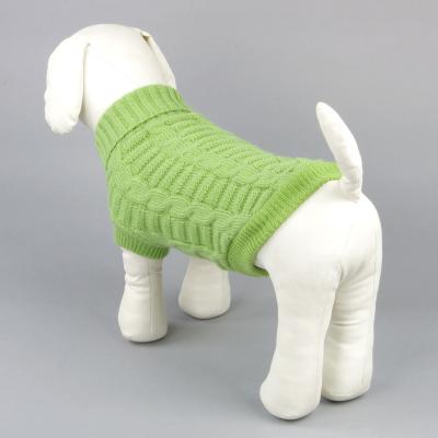 China Wholesale Stocked Three-dimensional Elastic Dog Clothing Teddy Dog Clothing Pet Cat Sweater Solid Color Dog Sweater for sale