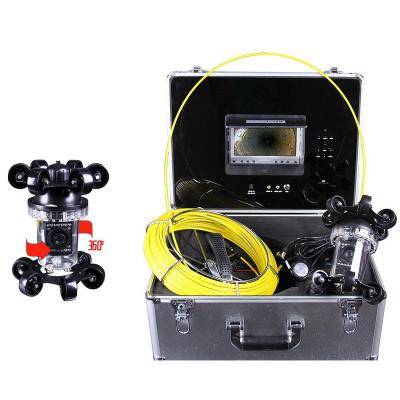 China Vandal-proof Industrial pipeline endoscope 20 meter DVR 360 degree high-definition underwater image detection camera for sale