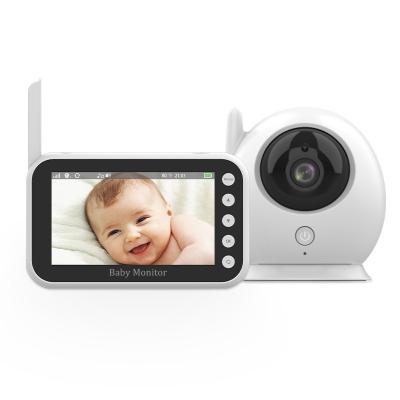 China Built-in Siren 720P high-definition 4.3-inch 2.4G wireless camera voice crying reminder baby safety accompanying monitor for sale