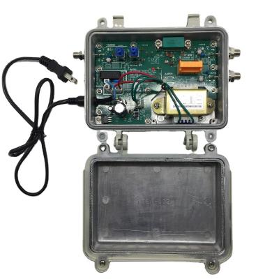 China Waterproof RF Amplifier Outdoor Use 2 Output Catv Amplifier VA-860S1 for sale