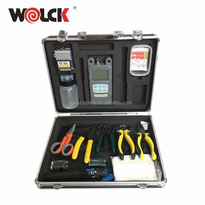 China FTTX Fiber Optic Tool Kits ftth Project Fusion Pliers 26pcs for sale