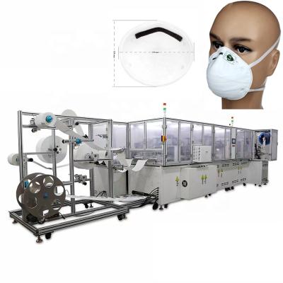 China Fully Automatic New Type 1860 Cup Shaped Cup Mask Forming Machine for sale