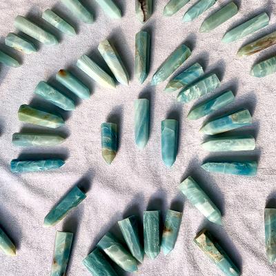 China China Wholesale Natural Blue Sky Healing Crystals Amazonite Stone Towers for sale