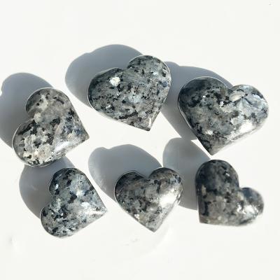 China China Wholesale Crystals Healing Stones Lavakite Hearts Shaped Spiritual Stones for sale