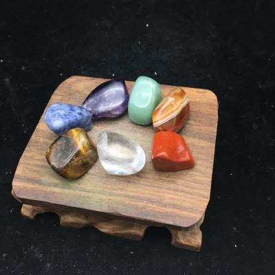 China Other Hot Sale Tumbled Natural Gemstone 7Chakra Stone For Christmas Gift for sale