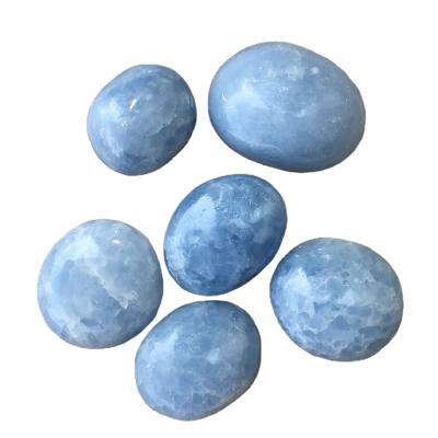 China China Wholesale Polished Natural Quartz Celestite Kyanite Palm Crystal Stone for sale