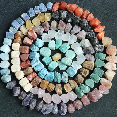 China China Real Natural Mineral Raw Stones Healing Rough Teaching Stone Crystals Gemstone Specimens for sale