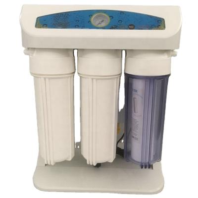 China 75G Hotel Water Filter Cartridges Home Use Reverse Osmosis Water Purifier Machine With Gauge for sale