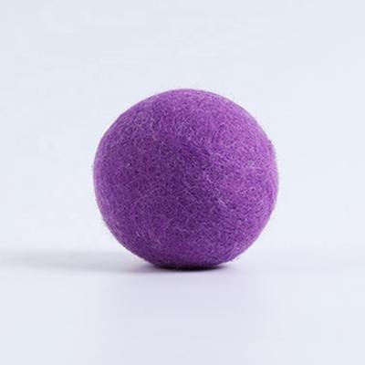 China 2019 New Product Durable Eco-friendly.reusable Laundry Wash Drier 5cm Wool Ball for sale