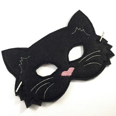 China Gifts or For Party Decorations Wholesale Price Cat Animal Party Felt Masks Factory Direct for sale