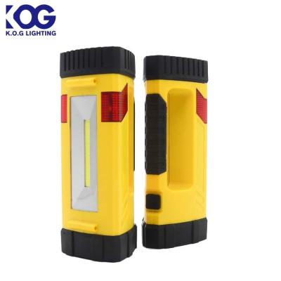 China Red warning; bright COB/cre light; flood/focus light.magnet/hook 3W high power waterproof magnetic LED flashlight LED flashlight LED work light for sale