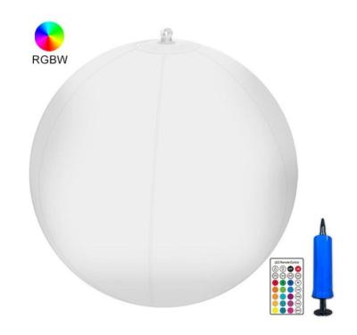 China Long life time; strong magnet; Dimmable LED Solar Powered Glow Pool Float Ball Remote Inflatable Color Changing Night Lights Lamp For Swimming Pool Outdoor Party for sale