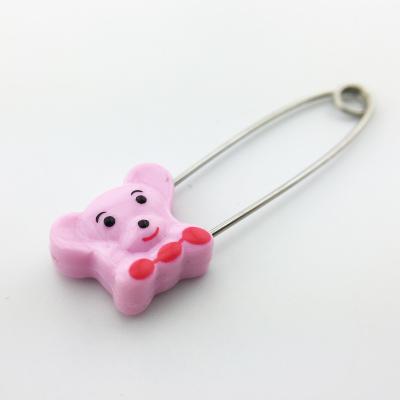 China Best Big Selling Pin Exquisite And Durable Smiley Face Animal Head Stainless Steel 5.5cm for sale