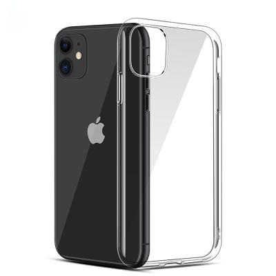 China Anti-drop for iPhone 11 12 pro 12 max mini for wholesale UV printing transparent soft white TPU phone case for iPhone 6 7 8 XS max XR for sale