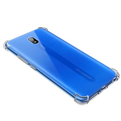 China Four corner protect shockproof for Xiaomi Redmi 8A transparent tpu cover mobile phone case hot selling shockproof phone case with low price for sale