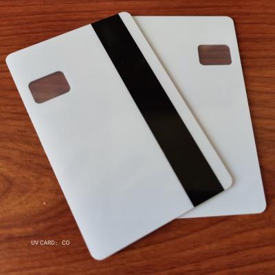 中国 Free Shipping Window Card CO UV Card Transparent PVC Sheet with Track 3 Magnetic Stripe 販売のため