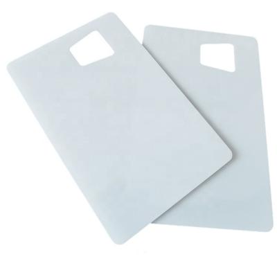 中国 High Quality Wholesale Thermal Printing PVC UV ID Card With Transparent Window 販売のため