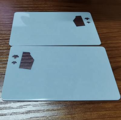 China ID Card Polycarbonate PVC Customized Window Card 0.76mm 0.5mm for sale