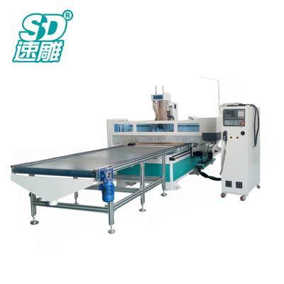 China Hotels ATC 9kw Automatically Change Drill Could Have Two Working Positions Have 9 Drill 12 Knife CNC Router Machine S5 for sale