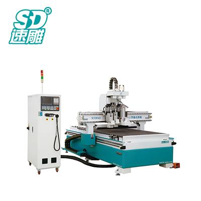 China Building Material Shops Cheap 7.5KW Cutting Engraving Aluminum Plate CNC Routers Customized for sale