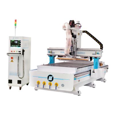 China Hotels SUDIAO 380V 1300*2500*200mm Wood CNC Router Machine Price for sale