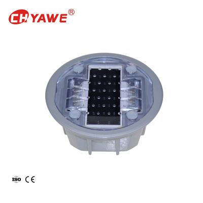 China Cast aluminum alloy+Plastic Solar Road Stud Reflector Solar Aluminum Road Stud Light YW-DD02 for sale