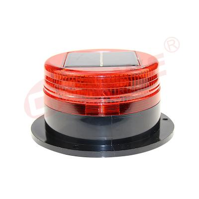 China flashing led warning lights magnetic solar powered strobe beacon light warning lights 65*125cm for sale