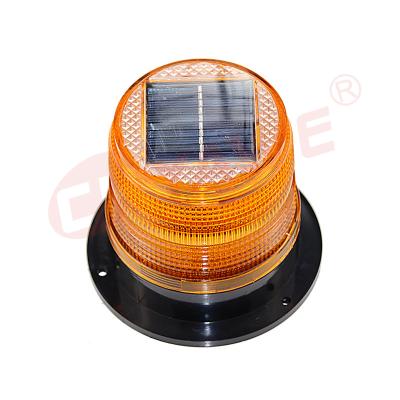 China Warn 104*122 Magnetic Traffic LED Warning Light Strobe Beacon Emergency Solar Warning Light for sale